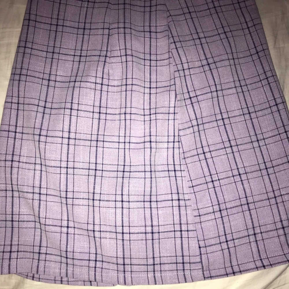 Plaid skirt